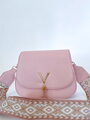 Elegantní dámská růžová kabelka 